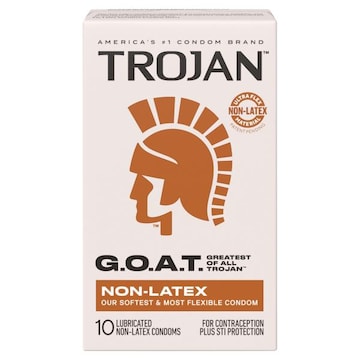 Trojan G.O.A.T. Lubricated Non-Latex Condoms