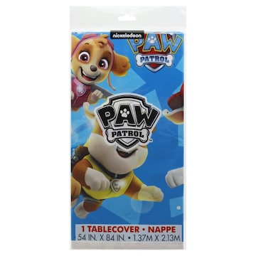 Unique Paw Patrol Plastic Table Cover