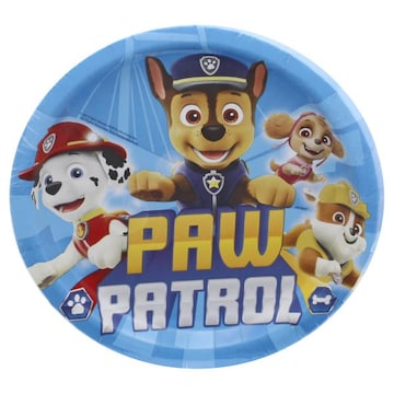 Unique 8-5/8 Inch Paw Patrol Plates