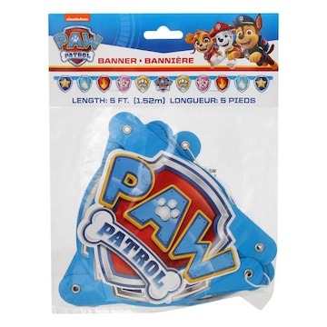 Unique 5 Feet Nickelodeon Paw Patrol Banner