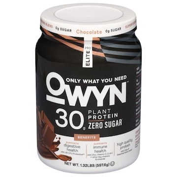 Owyn Elite Pro Chocolate Zero Sugar Plant Protein