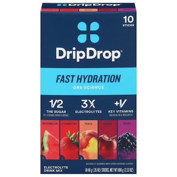 Dripdrop Fast Hydration Assorted Electrolyte Drink Mix