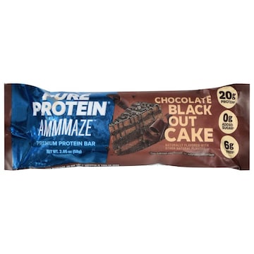 Pure Protein Ammmaze Premium Chocolate Black Out Cake Protein Bar