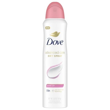 Dove Advanced Care Powder Soft Dry Spray 72h Antiperspirant Deodorant