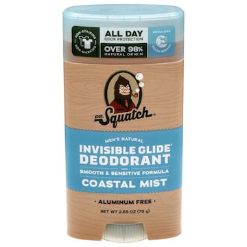 Dr. Squatch Invisible Glide Coastal Mist Deodorant