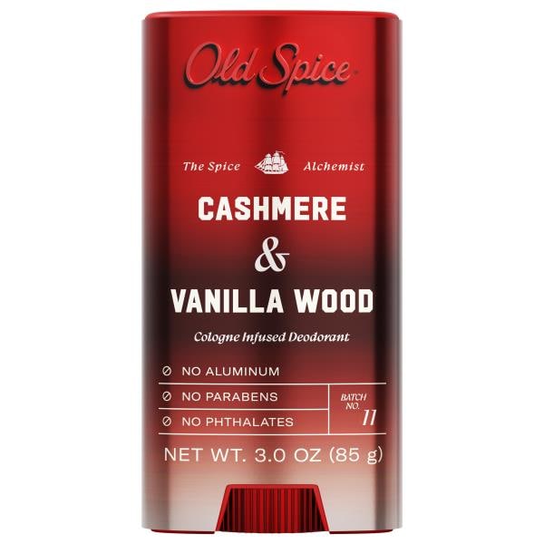 Old Spice Cologne Infused Cashmere & Vanilla Wood Deodorant