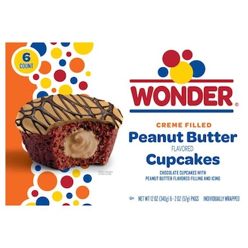 Wonder 8MP PEANUT BUTTER CUPCAKE 16Z
