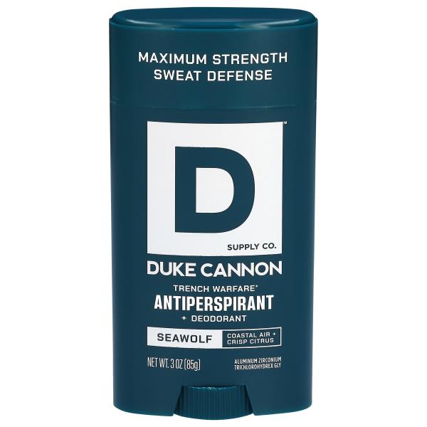 Duke Cannon Supply Co. Trench Warfare Seawolf Antiperspirant +