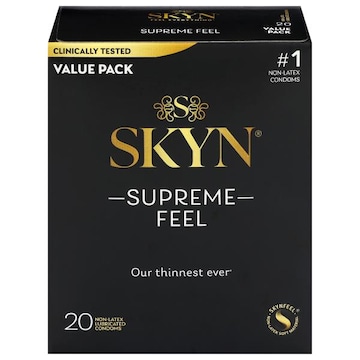 Skyn Non-Latex Lubricated Condoms Value Pack