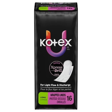 U by Kotex Wrapped Long Liners