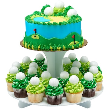 Golf Par-Tee Cake Cupcake Combo