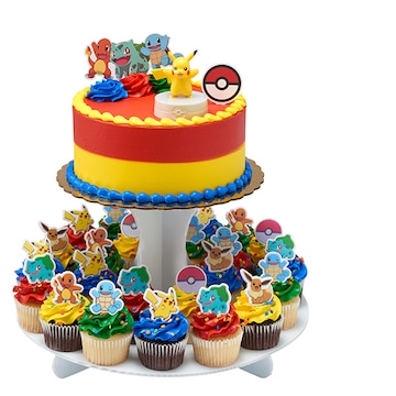 Pokemon Cake Cupcake Combo
