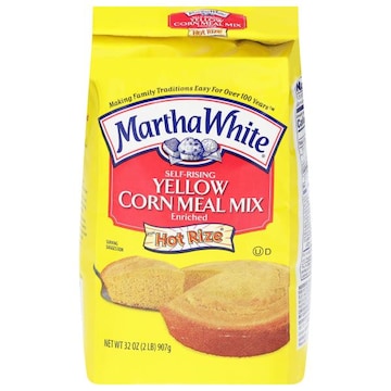 Martha White Enriched Self-Rising Yellow Corn Meal Mix with Hot Rize