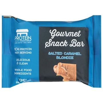 Protein Snack Shop Gourmet Blondie Salted Caramel Snack Bar