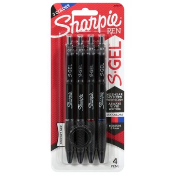 Sharpie S-Gel Assorted 0.7mm Medium Pens