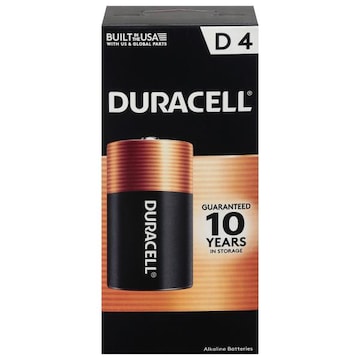Duracell D Alkaline Batteries
