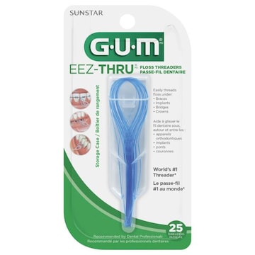 GUM Eez-Thru Floss Threaders