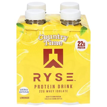 Ryse Zero Sugar Country Time Lemonade Protein Drink