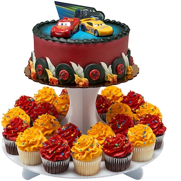Cars Cake Cupcake Combo