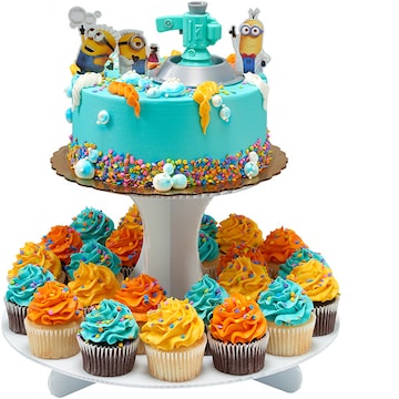 Minions Cake Cupcake Combo