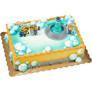 Minions Bubble Blaster Cake