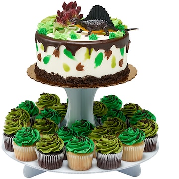 Dinosaur Pals Cake Cupcake Combo