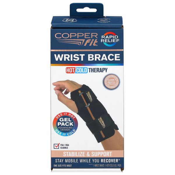 Copper Fit Hot Cold Therapy One Size Wrist Brace | Publix Super