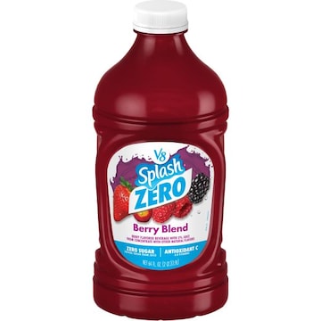 V8® Splash® V8 Splash Zero Sugar Berry Blend Flavored Beverage, 64 fl oz Bottle