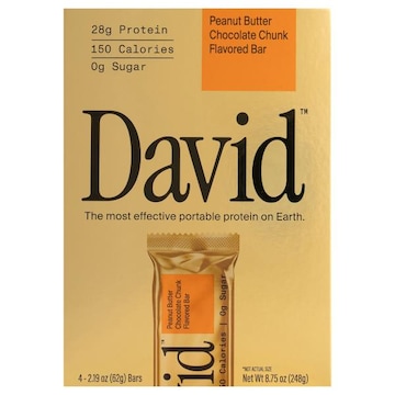 David Peanut Butter Chocolate Chunk Flavored