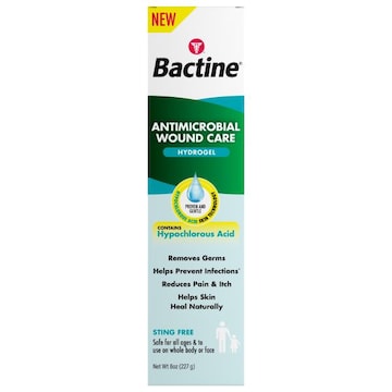 Bactine Antimicrobial Hydrogel Wound Care
