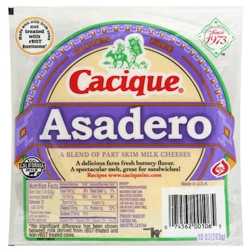 Cacique Cheese, Part Skim Milk, Asadero