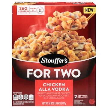 Stouffer's for Two Chicken Alla Vodka