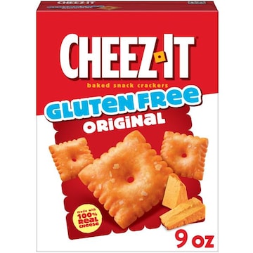 Cheez-It Gluten-Free Baked Snack Crackers Original, Gluten Free