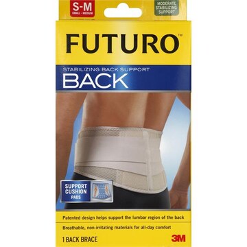 Futuro Stabilizing Back Support, Moderate Stabilizing Support, Small - Medium
