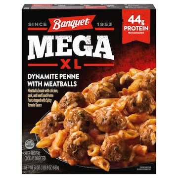 Banquet Mega XL Dynamite Penne with Meatballs
