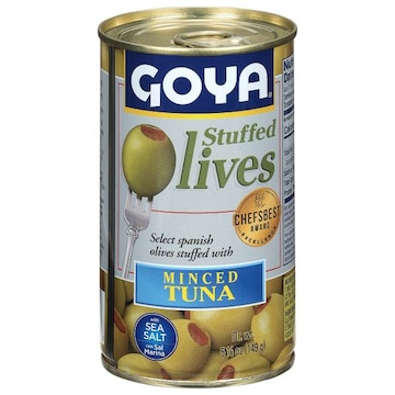 Goya Stuffed Minced Tuna Olives with Sea Salt
