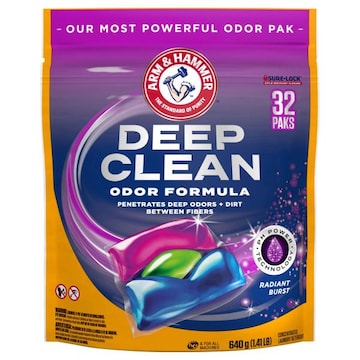 Arm & Hammer Deep Clean Odor Formula Concentrated Radiant Burst Laundry Detergent