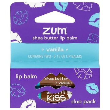 Zum Shea Butter Vanilla Lip Balm Duo Pack