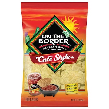On the Border Tortilla Chips, Mexican Grill & Cantina, Cafe Style