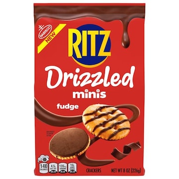 Ritz Drizzled Fudge Minis Crackers