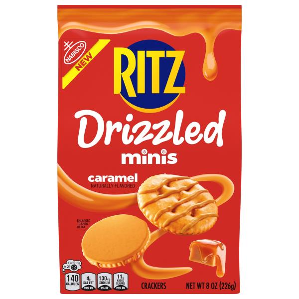 Ritz Drizzled Caramel Minis Crackers | Publix Super Markets