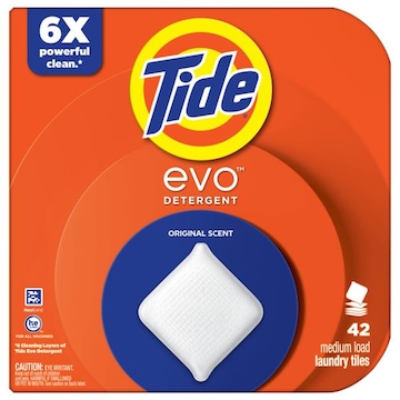Tide Evo Laundry Tiles Original Scent Detergent