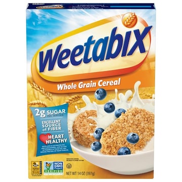 Weetabix Cereal, Whole Grain