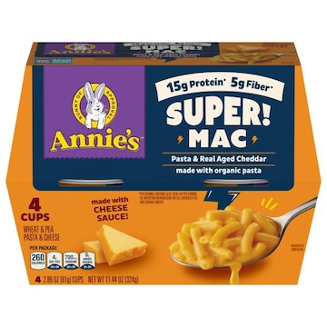 Annie's Super! Mac Pasta & Real Aged Cheddar