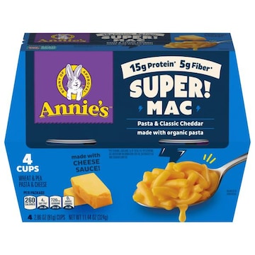 Annie's Super! Mac Pasta & Classic Cheddar