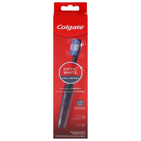Colgate Optic White Powered Toothbrush | Publix Super Markets
