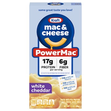 Kraft PowerMac White Cheddar Mac & Cheese