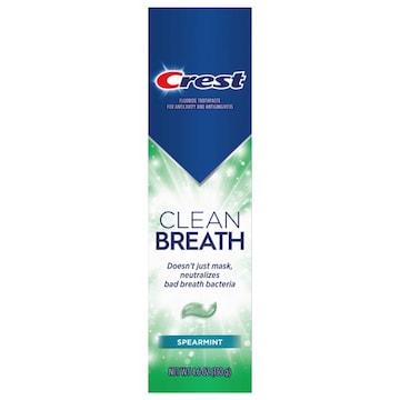 Crest Clean Breath Spearmint Toothpaste