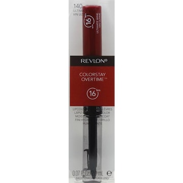 Revlon Colorstay Overtime Lipcolor, Moisturizing Topcoat, Ultimate Wine 140