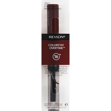 Revlon ColorStay Overtime Lipcolor/Moisturizing Topcoat, Stay Currant, 280